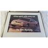 Image 3 : (2) Framed car photos