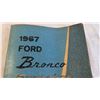 Image 3 : 1966,1967 Ford Bronco Shop manuals