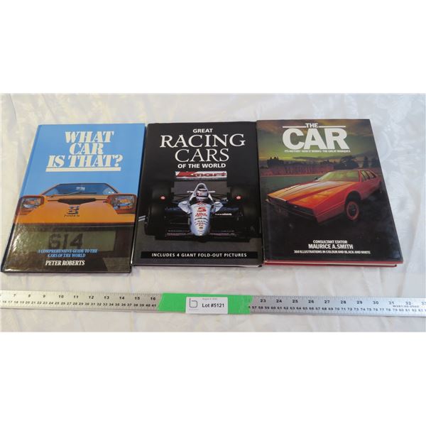 (3) Assorted car books