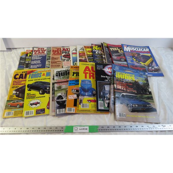 Lot of Assorted car Magazines