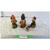 Image 1 : (4) Ceramic Rooster Figurines