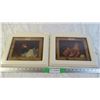 Image 1 : (2) Framed Hens wall art
