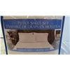 Image 2 : Queen Size Fleece Sheet Set (new)