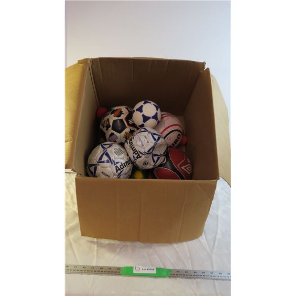 *Box of assorted balls