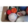 Image 5 : Box of assorted balls