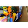 Image 3 : Box of assorted Nerf guns