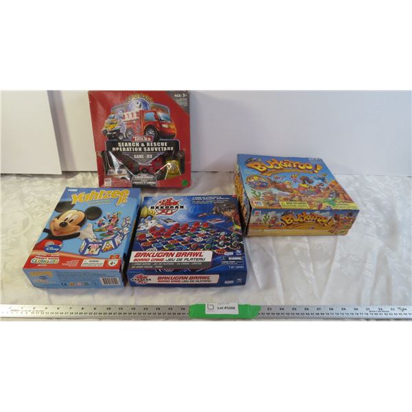 (4) Assorted games