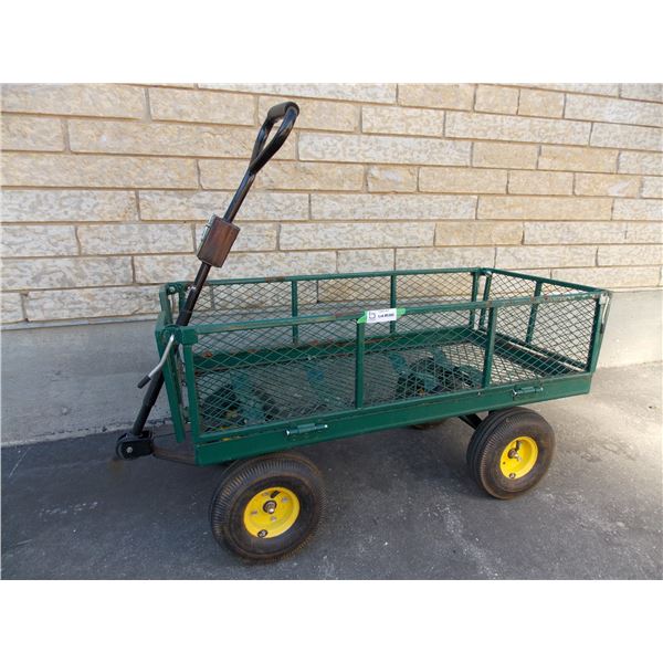 * Utility Wagon (Green w/ Drop down sides 20x44)