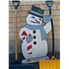 Image 4 : *(2) Snow Shovels + Snowman Decor