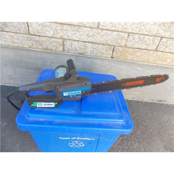 *MasterCraft 16” Electric Chainsaw