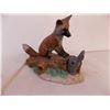 Image 5 : (3) Statues (2 Foxes and a Cougar)