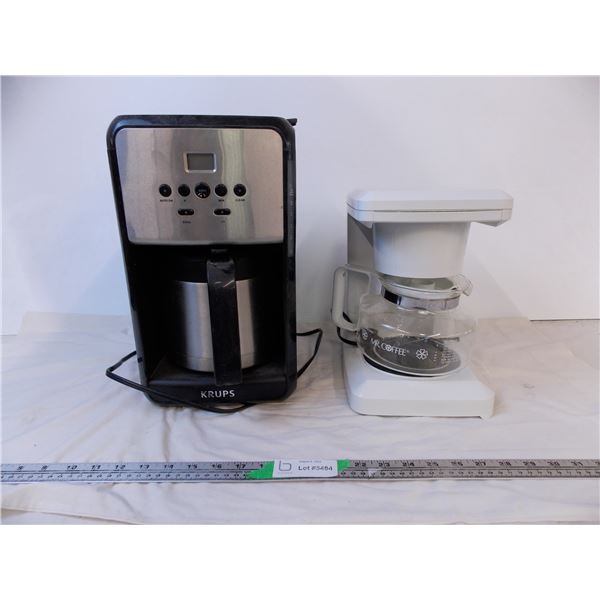 (2) Kurps and Mr.Coffee Coffee Makers