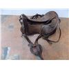 Image 5 : *Old Leather Saddle (11.5” Seat) Military?