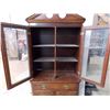 Image 4 : *Antique Wood Cabinet 2-Piece (16x30.5x68)