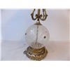 Image 2 : *Antique Brass and Glass Lamp