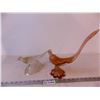 Image 1 : (2) Glass Birds