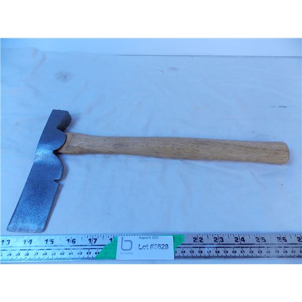 Antique Cedar Shingling Hatchet w/ J Fowler Head