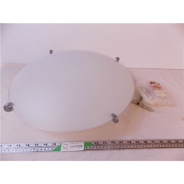 Ceiling Light Fixture 18” Diameter w/ Bulbs and Hardware included)