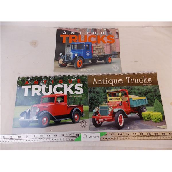 (3) Antique Truck Calendars