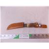 Image 1 : Knife w/ Leather Holder (H22 Made in Germany)