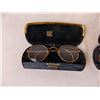 Image 2 : (2) Pairs of Antique Glasses w/ Cases