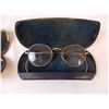 Image 3 : (2) Pairs of Antique Glasses w/ Cases