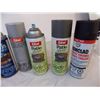 Image 3 : (15) Cans of Spray Paint + (4) Acrylic Paint Bottles