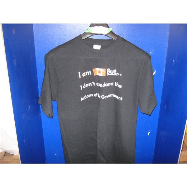 Canadian Anti-Government T-shirt Size Medium