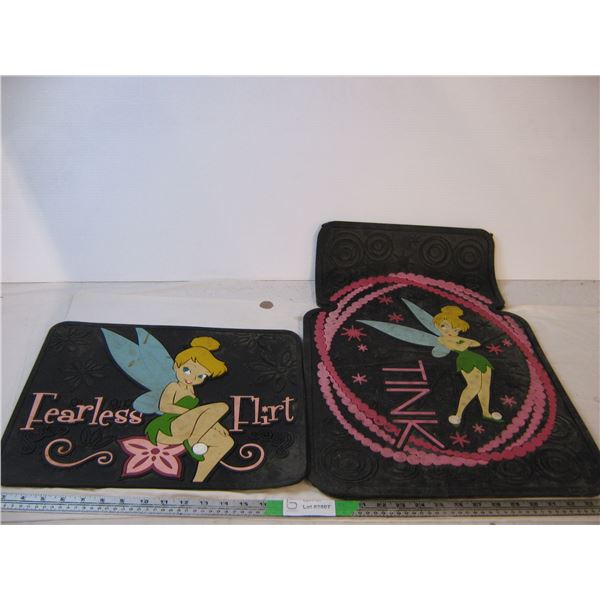 Set of 4 Disney Car mats for front and back