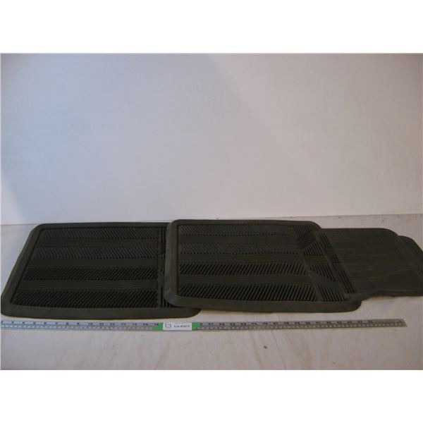 3 Black Car/truck Mats