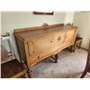 Image 1 : Antique Wooden Buffet - 70W 22D 38H