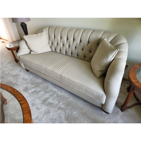 Couch - 76  W x 34  D x (17  from seat or 33  from back)