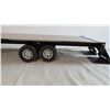 Image 3 : International truck with custom flat deck trailer - 34" total length
