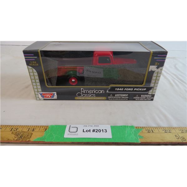 American Classics 1940 Ford Pickup 1:24