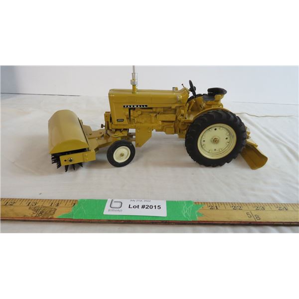 Custom Farmall Industrial Tractor with street sweeper