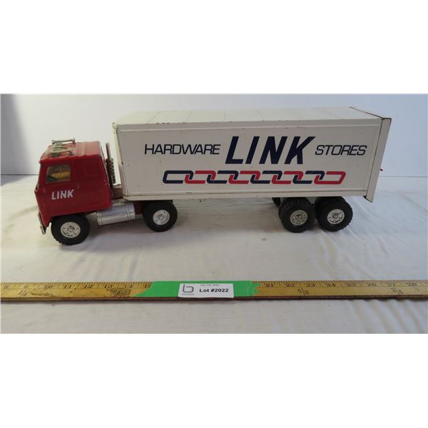 IH Semi Truck with Hardware Link Stores trailer
