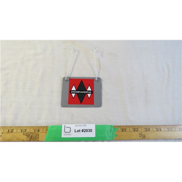 International metal sign