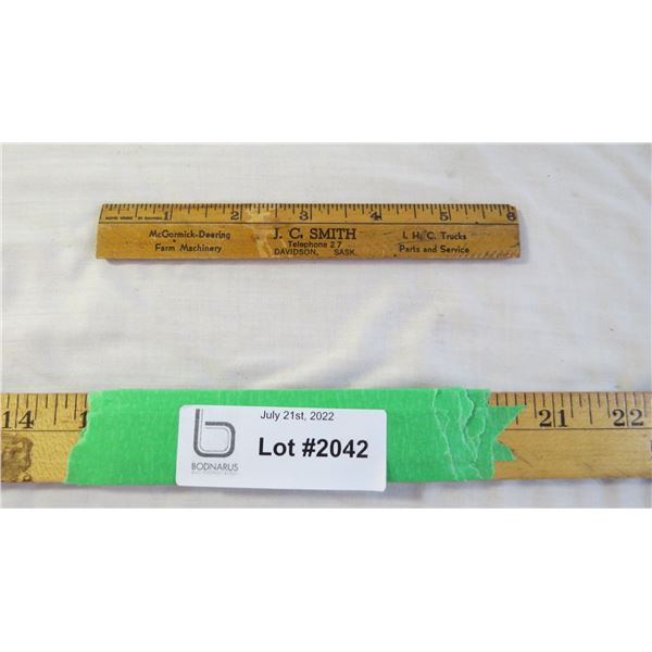 JC Smith IHC Dealership 6" ruler