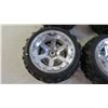 Image 3 : (4) Hard plastic truck toy tires