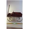 Image 1 : Wooden cart with metal wheels and handle