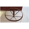 Image 5 : Wooden cart with metal wheels and handle