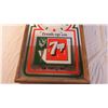 Image 3 : 7-UP wall clock mirror