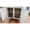 Image 5 : Antique 2-piece Kitchen Cabinet - 39x17 74Tall