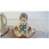Image 2 : Made in england ceramic lady dish with lid