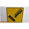 Image 1 : School Bus crossing metal sign