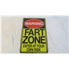 Image 3 : (2) Jim Bean, Fart Zone Metal Signs