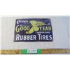 Image 1 : Goodyear Rubber Tires metal sign