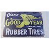 Image 2 : Goodyear Rubber Tires metal sign