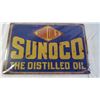 Image 2 : Sunoco oils metal sign