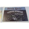 Image 2 : (2) Assorted metal motorbike signs